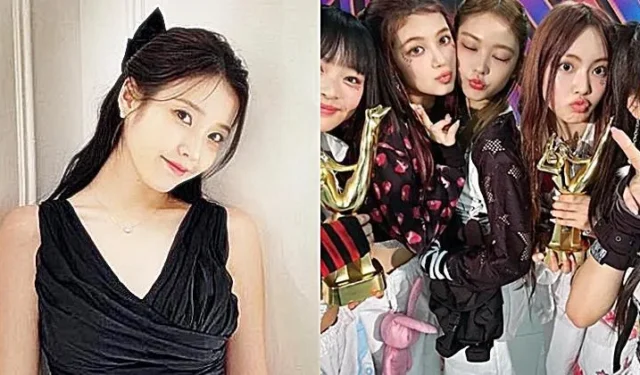 Les K-netizens réagissent à IU accusé d’utiliser NewJeans pour créer une bonne image 