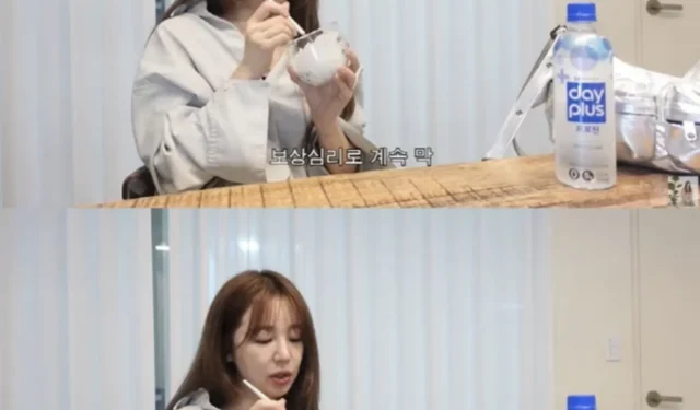 Dicas de Yoon Eun Hye para uma dieta bem-sucedida: entregando-se como recompensa