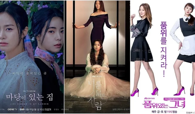 Colección de K-dramas «womance» con 2 personajes femeninos principales