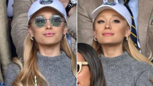 Ariana Grande wurde beim Wimbledon-Tennisspiel ohne Ring gesichtet, was Anlass zu Ehesorgen gibt  