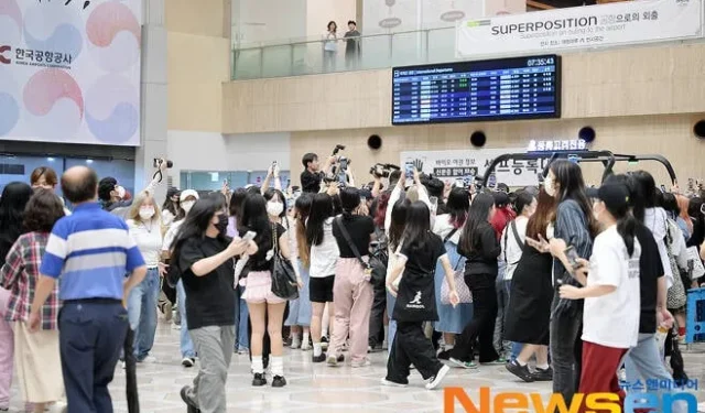 A primeira partida de BOYNEXTDOOR se transforma em um caos no Aeroporto Internacional de Incheon