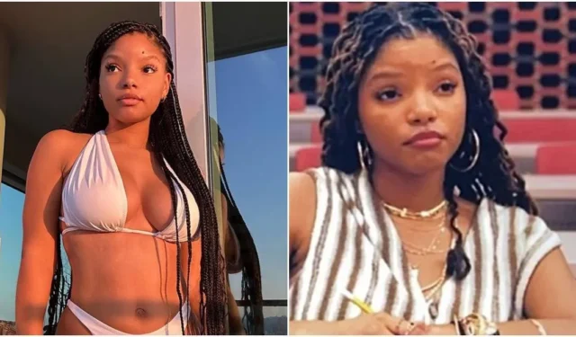 As fotos do cabelo da axila de Halle Bailey se tornaram virais depois de “A Pequena Sereia”.