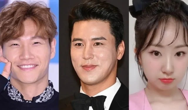 Kim Jong Kook, Jang Min Ho und Jeon Yu Jin nehmen am National Marine Sports Festival teil 