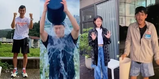 La reactivación de Ice Bucket Challenge «De Sean a Park Bo Gum, IU, Im Si Wan y más»