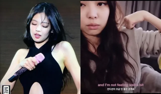 BLACKPINK Jennie bekam vor dem Konzert in Osaka eine Infusion und fühlte sich unwohl