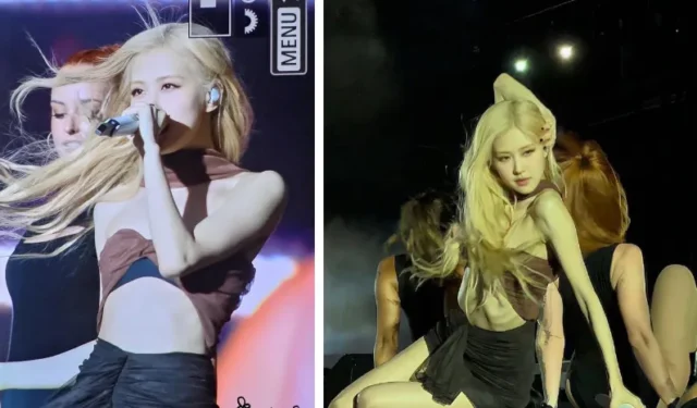 Perda de peso do BLACKPINK Rosé e costelas visíveis no palco causam preocupação entre os fãs