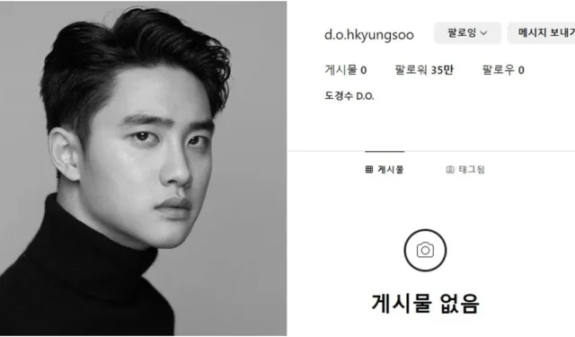 EXO DO abre Instagram 10 anos após debut, já ultrapassa 350 mil seguidores