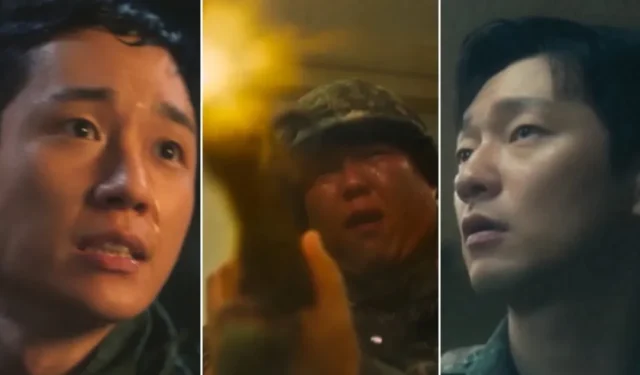 Netflix lança trailer oficial de “DP 2” mostrando Jung Hae In, Son Seok Gu e Koo Kyo Hwan entrando em pânico com o tiroteio de Moon Sang Hoon