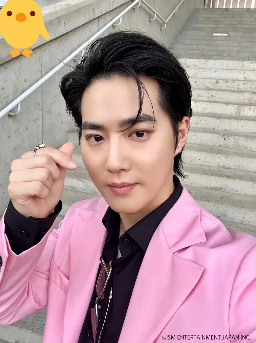 EXO Suho à Suwon pour le concert en direct de SM Town