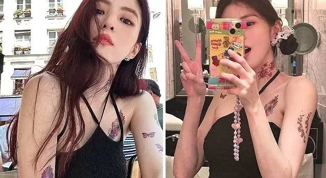 ¿Real o falso? Se revela la verdad detrás de los tatuajes de cuerpo completo de Han So Hee