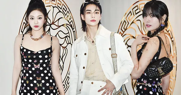 Die Sommerkollektion von Versace glänzt mit koreanischen Idolen und Stars