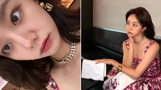 Hyeri exibe beleza de boneca na última atualização com a reação de Yura 