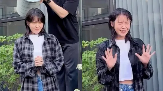 IU rejoint le Ice Bucket Challenge à la mention de Sean, invitant Lee Do Hyun et Heo Jun Seok comme prochains challengers