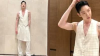 Jo Kwon exibe moda moderna com saia e calça Veja ‘RU Next?’ Conferência