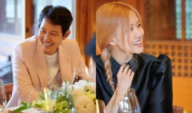 La nuora di Louis Vuitton, Lee Jung Jae, BLACKPINK Rosé si riunisce a una festa di lancio, le foto creano buzz