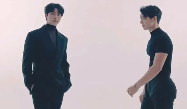 REGARDER: MONSTA X Shownu et Hyungwon envoient Hearts Racing avec un teaser MV sensationnel pour « Love Me a Little »