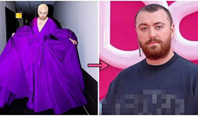 A roupa inesperadamente simples de Sam Smith na estreia de “Barbie” atrai reações mistas