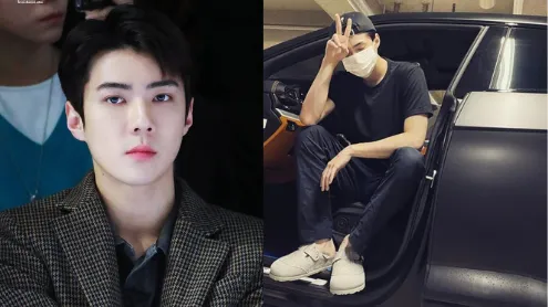 Sehun di EXO improvvisamente avvistato in una foto casuale del cielo di un Netizen