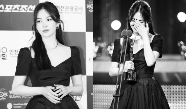 Song Hye Kyo gewann Daesang bei den 2. Blue Dragon Series Awards: Herzlichen Glückwunsch von Lim Ji Yeon an Ock Joo Hyun