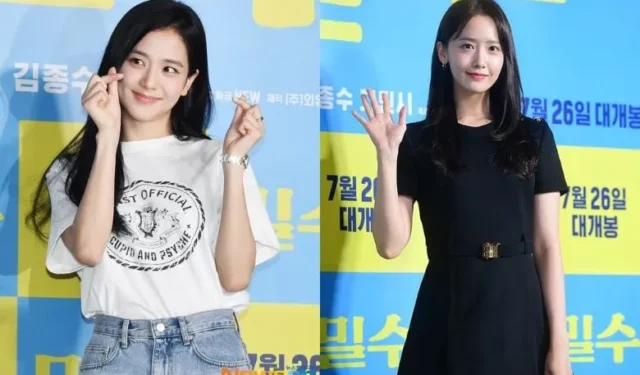 Yoona e Jisoo sbalordiscono alla premiere VIP di “Smugglers”: le migliori immagini di 2 generazioni di Kpop