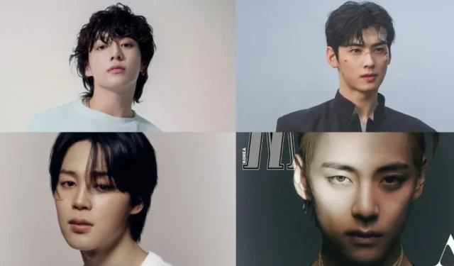 7+ idoli maschili K-pop più popolari nell’agosto 2023: BTS Jungkook, ASTRO Cha Eun Woo, Altro!