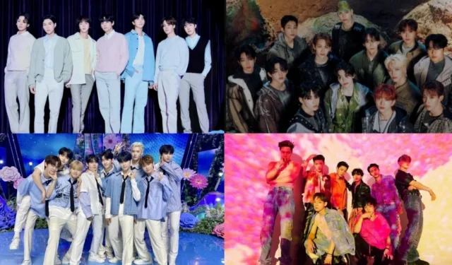 8+ groupes de garçons K-pop les plus populaires en août 2023 : BTS, SEVENTEEN, plus !