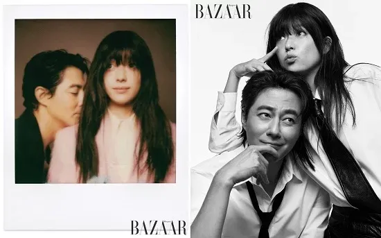 Jo In Sung et Han Hyo Joo présentent des visuels radieux en couple et parlent de la nouvelle série « Moving »