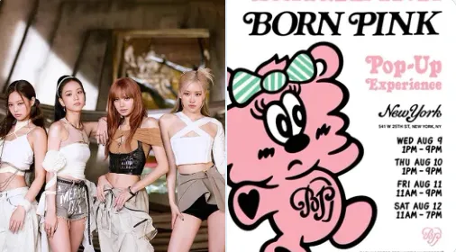 La tienda emergente de BLACKPINK se vuelve rosa en Nueva York, colaboración especial con Verdy