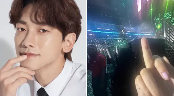 La audiencia en KCON LA 2023 le dio a Rain un océano negro