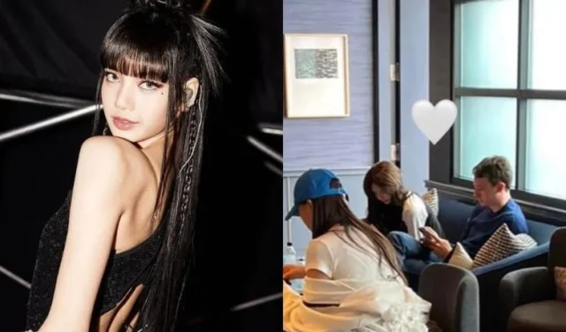 BLACKPINK Lisa repérée avec son petit ami présumé Frédéric Arnault au salon super VIP