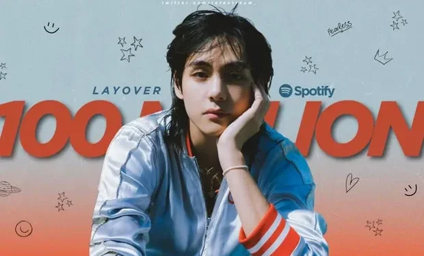 BTS V 個人專輯《Layover》在 Spotify 取得巨大成功