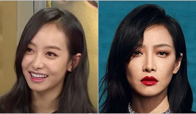 A ex-membro do f(x) Victoria mostra uma imagem completamente diferente através da nova sessão de fotos da Elle