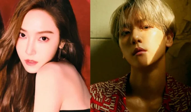 EXO Baekhyun sendo comparado com a ex-SNSD Jessica em meio a contrato e problemas de negócios com a SM Entertainment