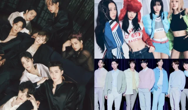 EXO gana ‘Estrella favorita’ en 1st KTOPSTAR, superando a BLACKPINK y BTS en la categoría de grupo