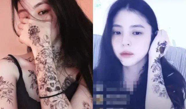 O alívio artístico do estresse de Han So Hee: a história por trás de seus adesivos de tatuagem