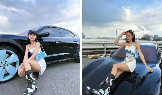 BLACKPINK Jennie crée une nouvelle sensation avec le sac à bandoulière à nœud de l’autoportrait