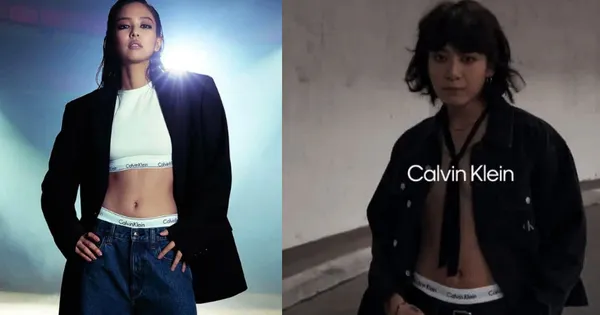 Dalla ragazza-capo Jennie al crop-top Jungkook, l’ultima campagna di Calvin Klein colpisce alla grande