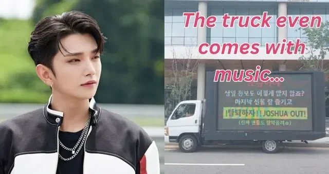 SEVENTEEN Joshua affronta fan furiosi: camion in movimento e Porsche, messaggi feroci inviati da CARAT “delusi”