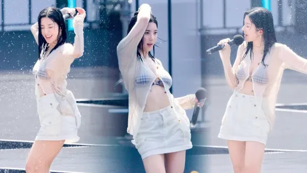 Kwon Eunbi devient soudain célèbre après « Waterbomb », « Je suis si heureux, l’été me convenait bien »