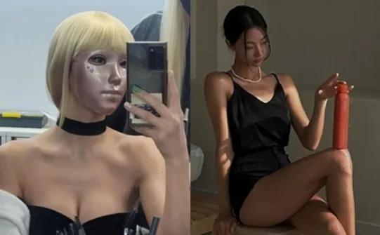 Ce modèle s’avère être le double des scènes de danse de Kim Mo Mi dans « Mask Girl ».