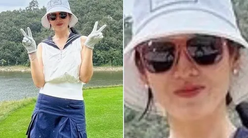 Il figlio Ye Jin e Hyun Bin sono andati ad un appuntamento di golf: le capacità fotografiche del marito stanno migliorando