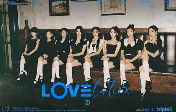 A mais nova subunidade do tripleS, LOVElution, lança mini-álbum de estreia, LOVElution <ↀ> (Muhan)