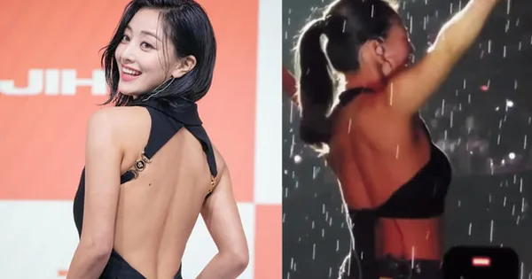 TWICE Jihyo revela una espalda sexy en la conferencia de prensa de “ZONE”, hace alarde de una imagen radiante en su debut en solitario 