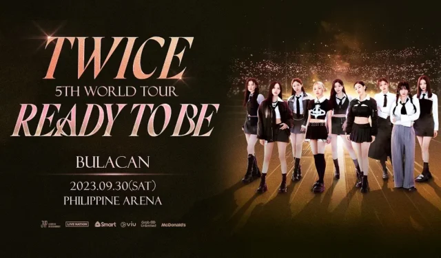 Tenha a chance de ganhar TWICE 5th World Tour ‘READY TO BE’ ingressos para shows via SMART