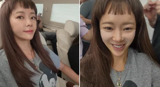 Hwang Jung Eum präsentiert ihre neue Frisur mit schockierendem Pony