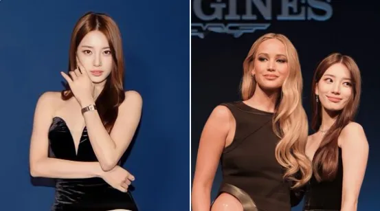 Suzy è splendida insieme a Jennifer Lawrence nel recente evento