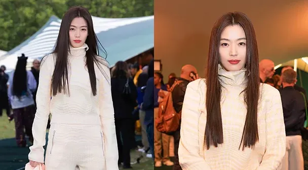 Jun Ji-hyun stworzył inny klimat jako oryginalna modelka w nowym stylu Burberry