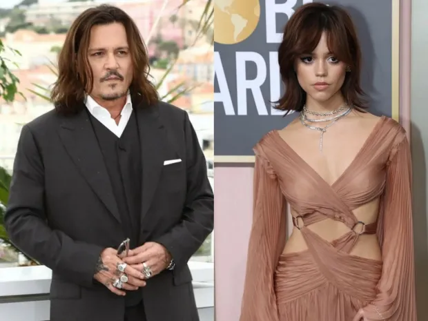 Johnny Depp Jenna Ortega