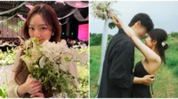 A modelo que recebeu buquê no casamento de Lee Seung-gi e Lee Da-in realizará seu casamento hoje (23 de setembro)