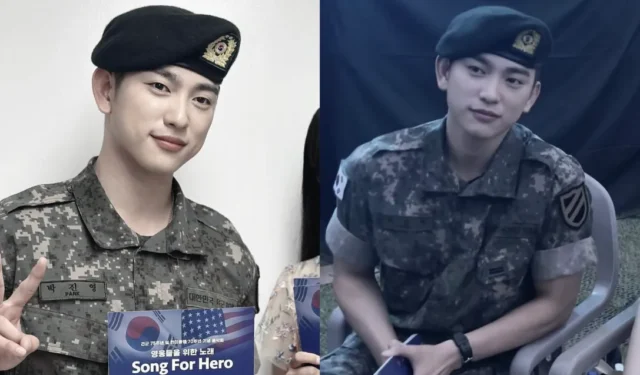 Park Jin-young recebeu o prêmio de Melhor Novo Ator em uniforme militar “Vou completar bem meu serviço militar e voltar saudável”